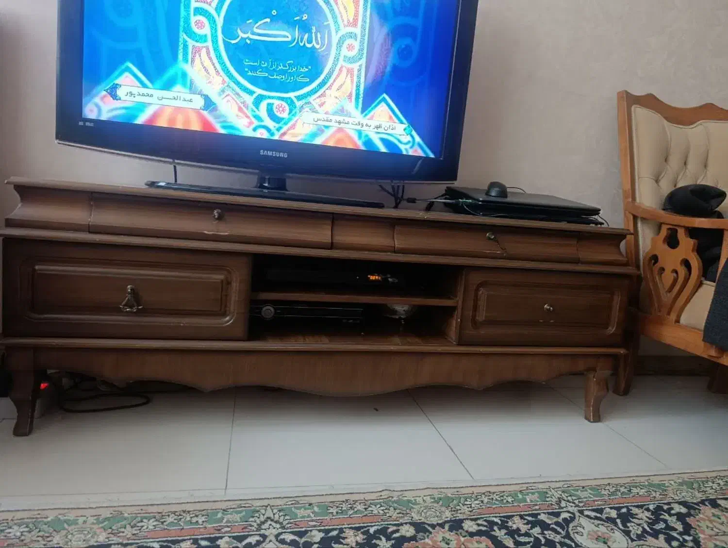میز تلویزیون چوبی|میز تلویزیون|مشهد, مشکینی (شهرک غرب)|دیوار