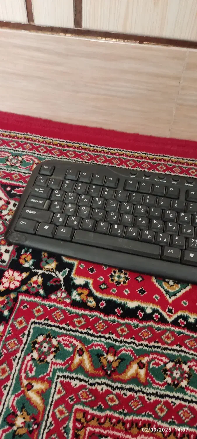 موس و کیبورد کاملا سالم و با کیفیت|قطعات و لوازم جانبی رایانه|شهرکرد, |دیوار