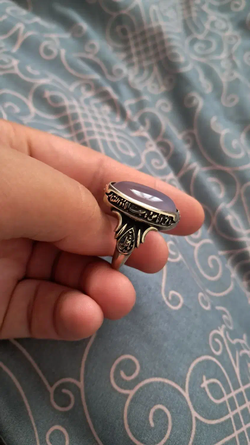 انگشتر عقیق سوسنی|جواهرات|بیله سوار, |دیوار