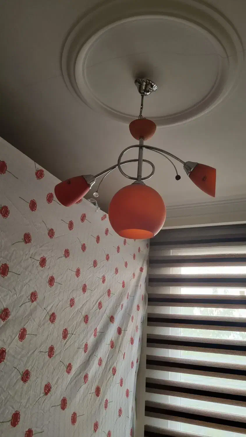 لوستر چوبی  ولوستر شیشه ای|لوستر و چراغ آویز|تهران, تسلیحات|دیوار