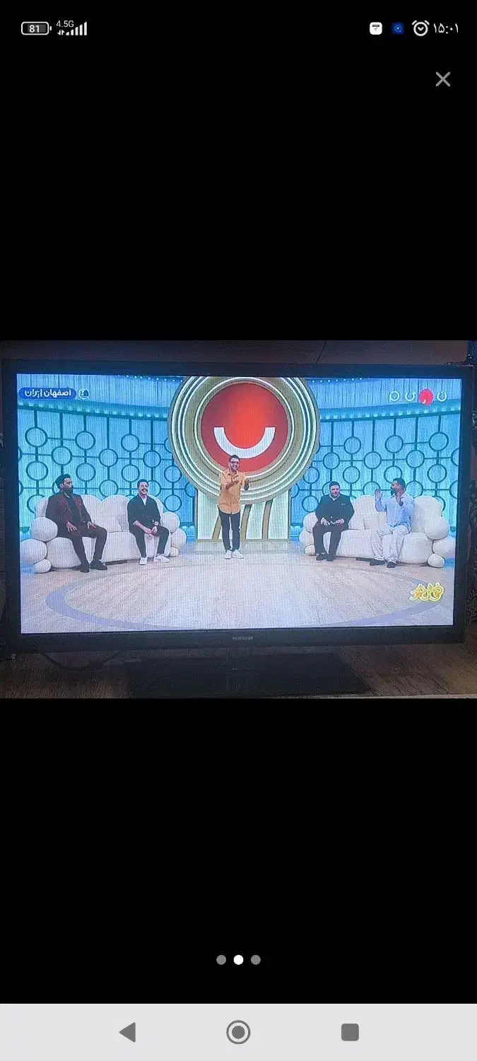 تلویزیون 43 سامسونگ با گیرنده سرخود سالم وتمیز|تلویزیون و پروژکتور|تهران, خانی آباد نو شمالی|دیوار