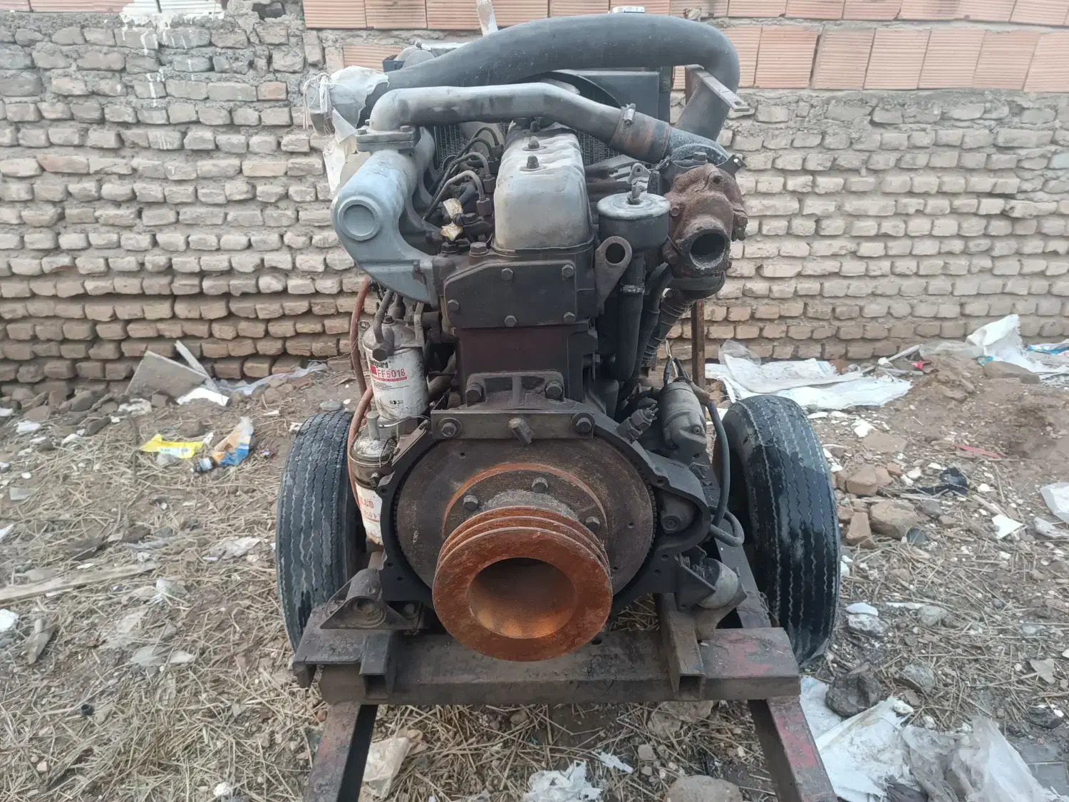 موتور کمباین زنجیری.سالم بدون تعمیر .قدرت 75|ماشینآلات صنعتی|گرگان, |دیوار