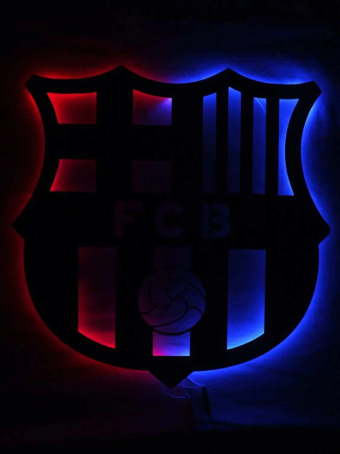 تابلو بک لایت طرح بارسلونا|تابلو، نقاشی، عکس|تهران, جوادیه تهرانپارس|دیوار