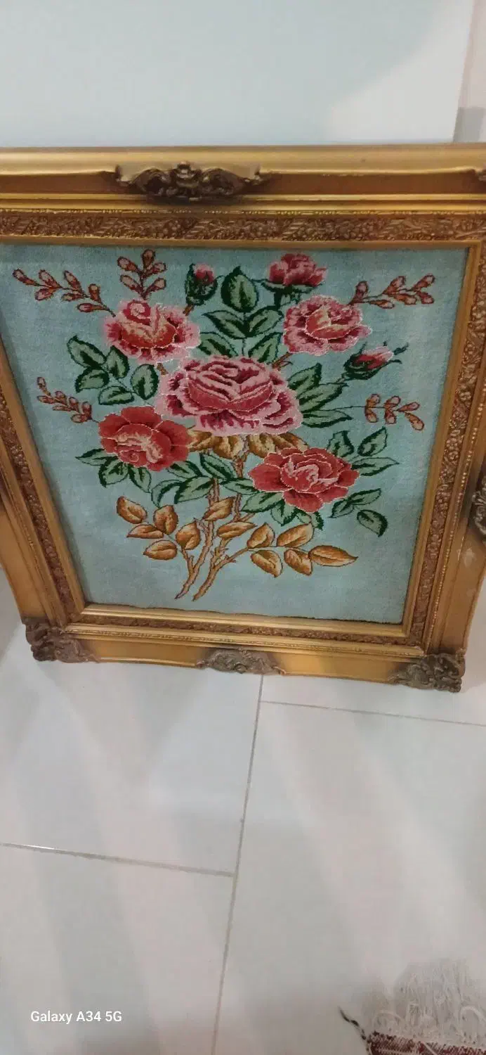 تابلو فرش دستباف|تابلو فرش|گرمدره, |دیوار