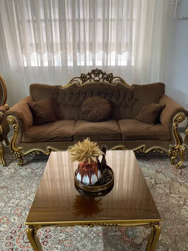 مبل کلاسیک ۹ نفره|مبلمان خانگی و میز عسلی|قائم‌شهر, |دیوار