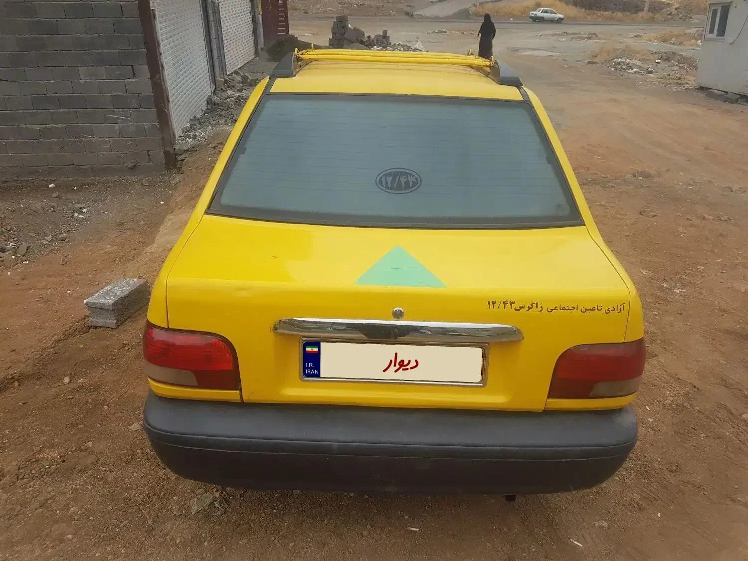 تاکسی پراید مدل ۸۸|خودرو سواری و وانت|سنندج, |دیوار