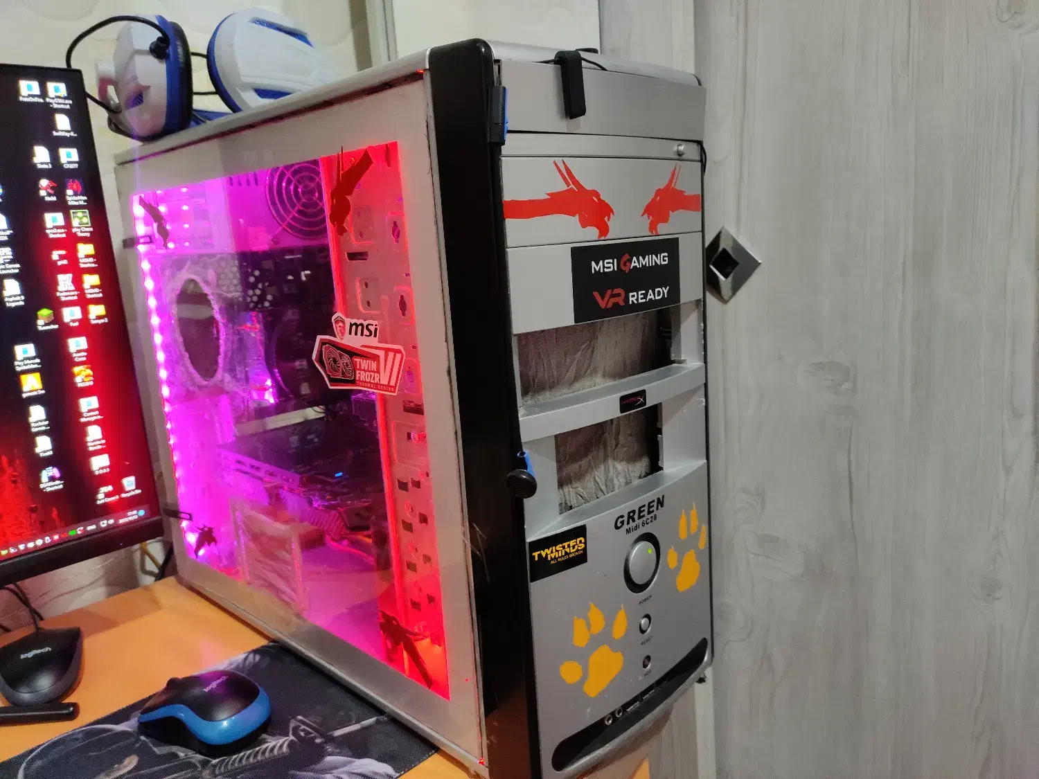 کیس گیمینگ|رایانه رومیزی|قزوین, |دیوار