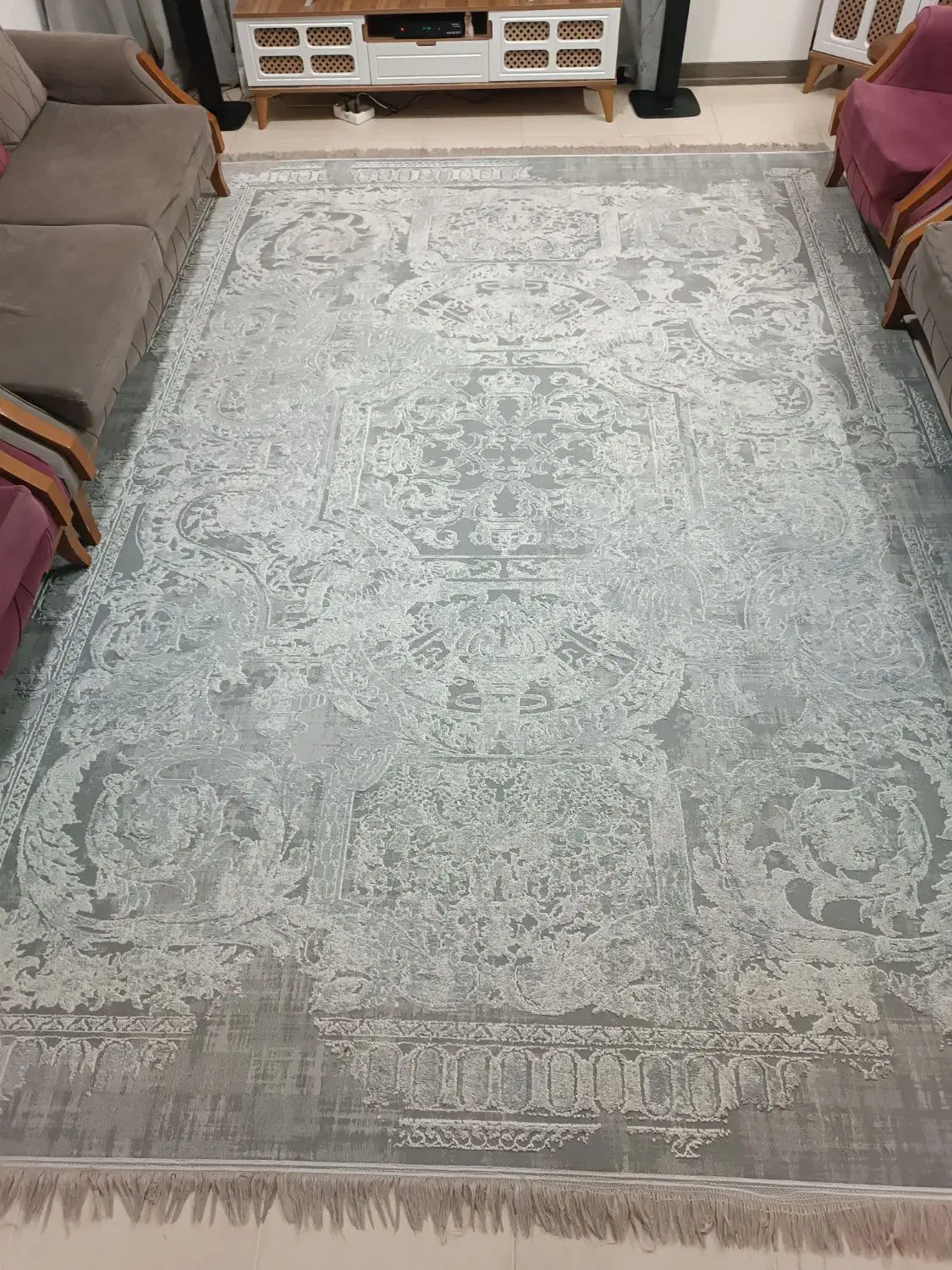 فرش وینتیج طوسی|فرش|شهریار, شهریار|دیوار