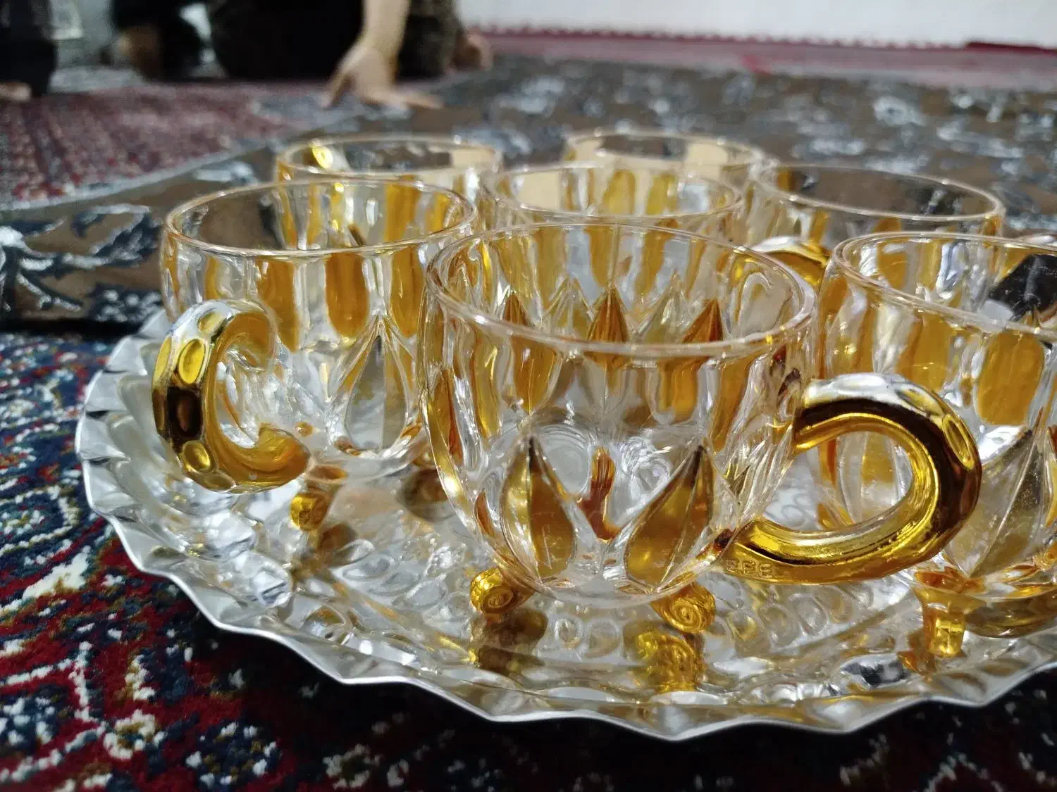 استکان 12عدد|ظروف سرو و پذیرایی|جوانرود, |دیوار