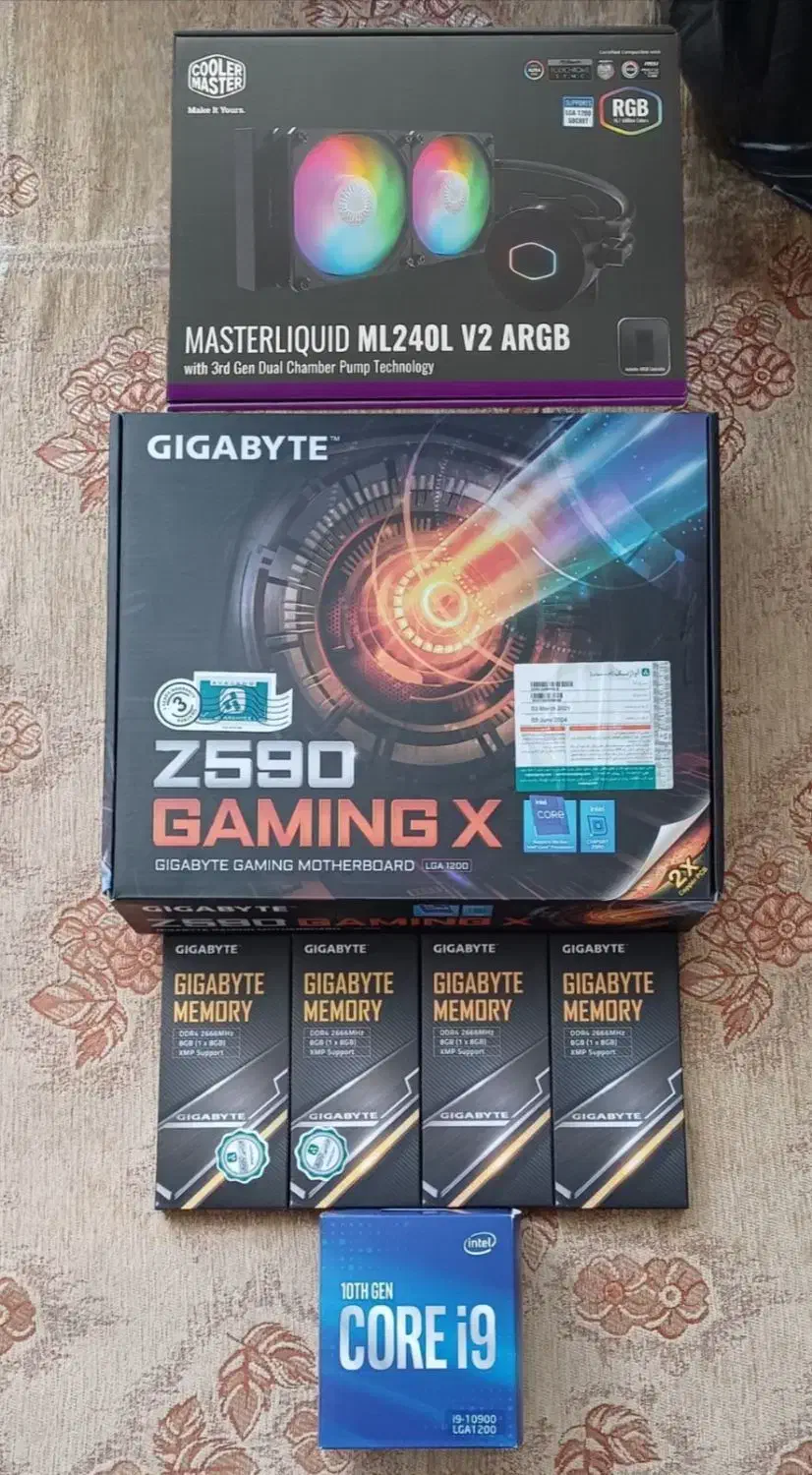 کیس گیمینگ i9 با کارت گرافیک 16گیگ|رایانه رومیزی|تهران, فردوسی|دیوار