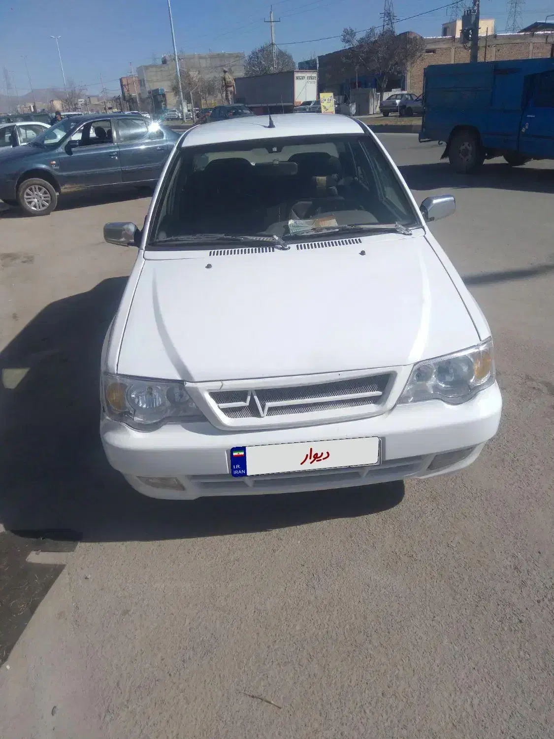 پراید۹۷سفید|خودرو سواری و وانت|اهر, |دیوار