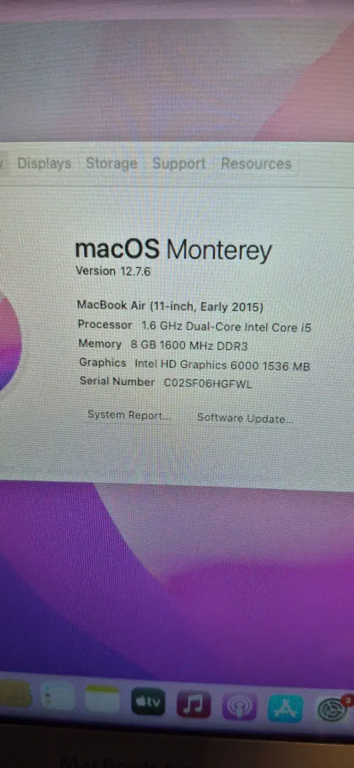 مک بوک ایر ۲۰۱۵|رایانه همراه|شیراز, آزادگان|دیوار
