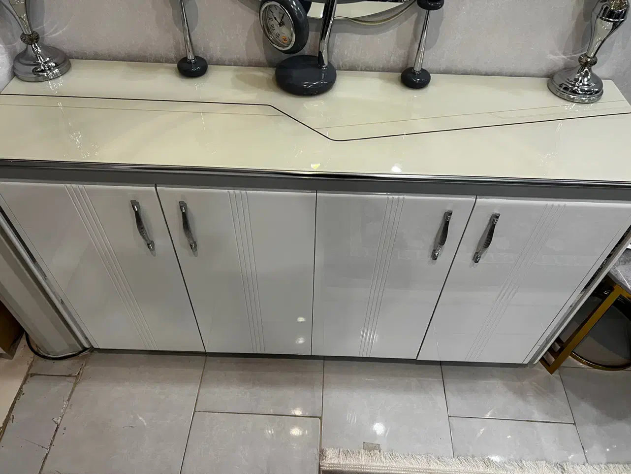 کونسول و آینه چراغ دار و میز تی وی|بوفه، ویترین، کنسول|اسلام‌شهر, مطهری|دیوار