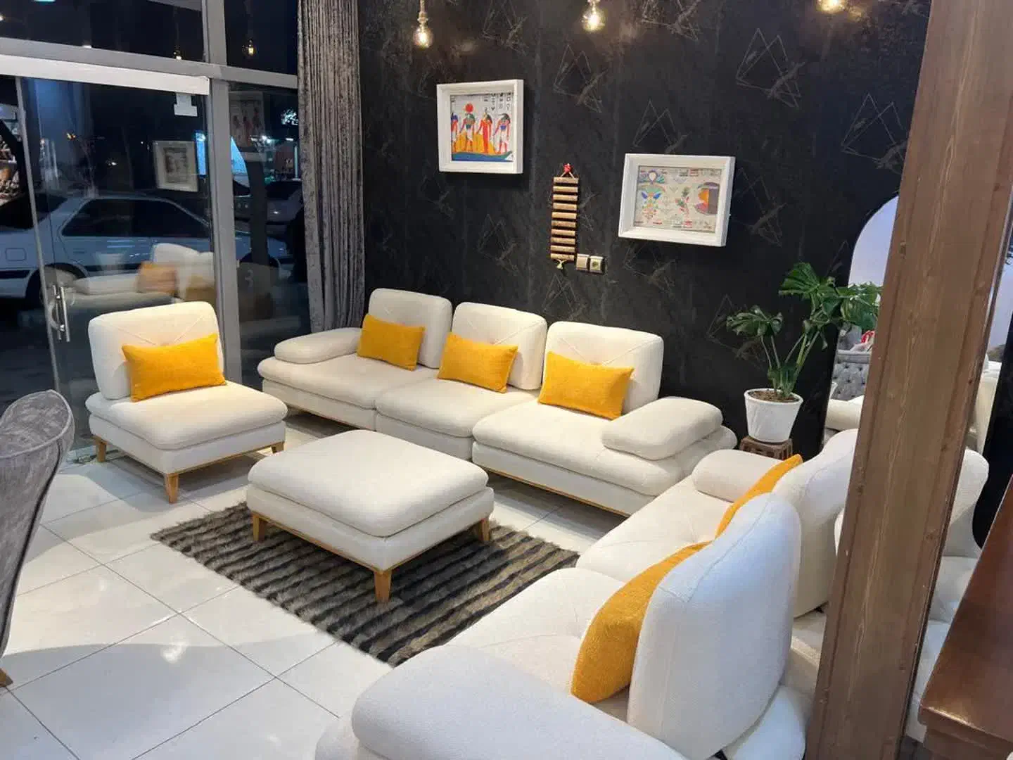 مبل راحتی ۱۰ نفره پازل|مبلمان خانگی و میز عسلی|آباده, |دیوار