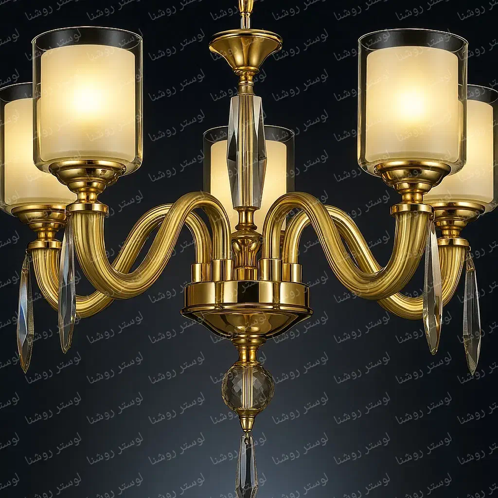 لوستر باکارات و کریستالی در انواع رنگ طرح مختلف|لوستر و چراغ آویز|مشهد, ده دی|دیوار