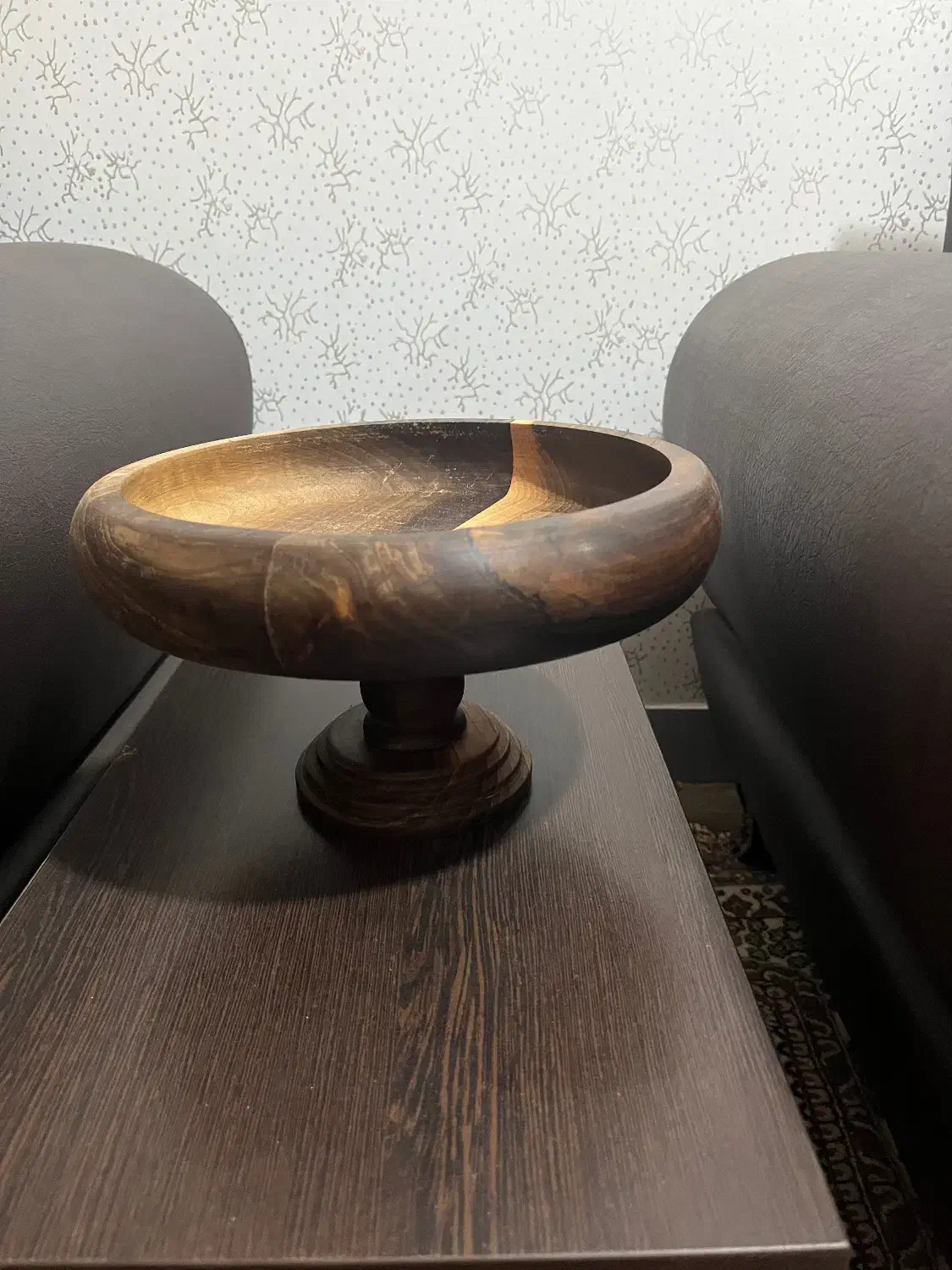 میوه خوری و شیرینی خوری دو طبقه چوب گردو|ظروف سرو و پذیرایی|اهواز, پادادشهر|دیوار