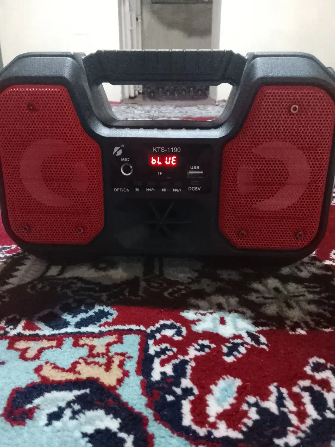 اسپیکر بلوتوث دار میکروفن خور رم فلش|سیستم صوتی خانگی|همدان, |دیوار