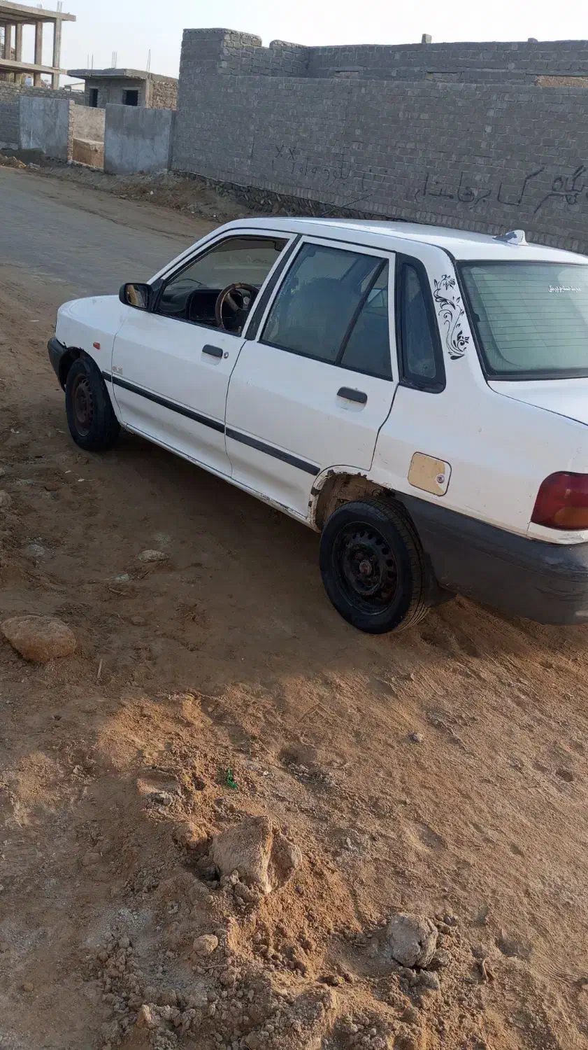پراید سفید صبا ۱۳۱ مدل 86|خودرو کلاسیک|کنارک, |دیوار