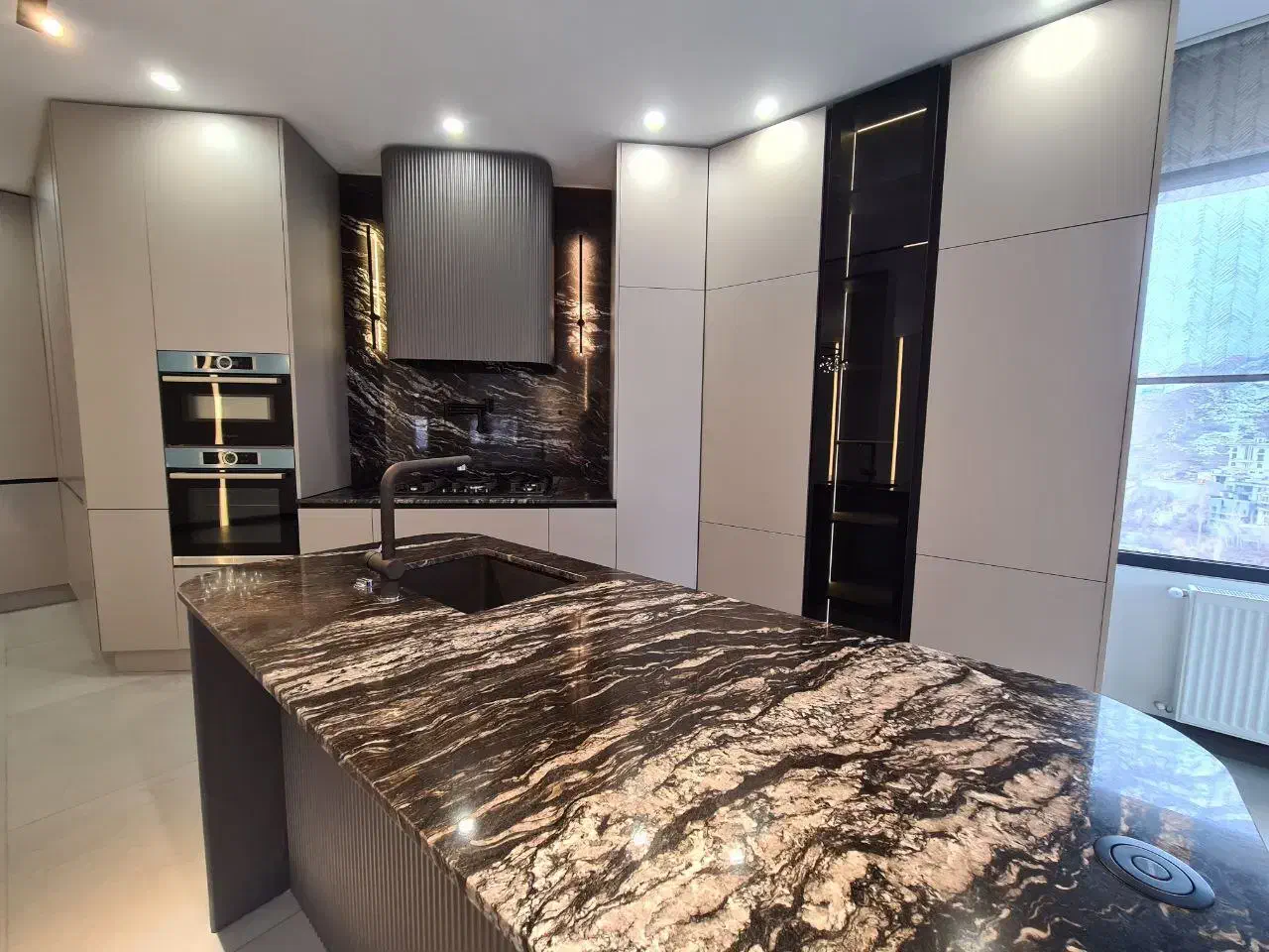 کابینت هایگلاس ایرانی کد ۲۲۳۲|مصالح و تجهیزات ساختمان|اصفهان, خانه اصفهان|دیوار