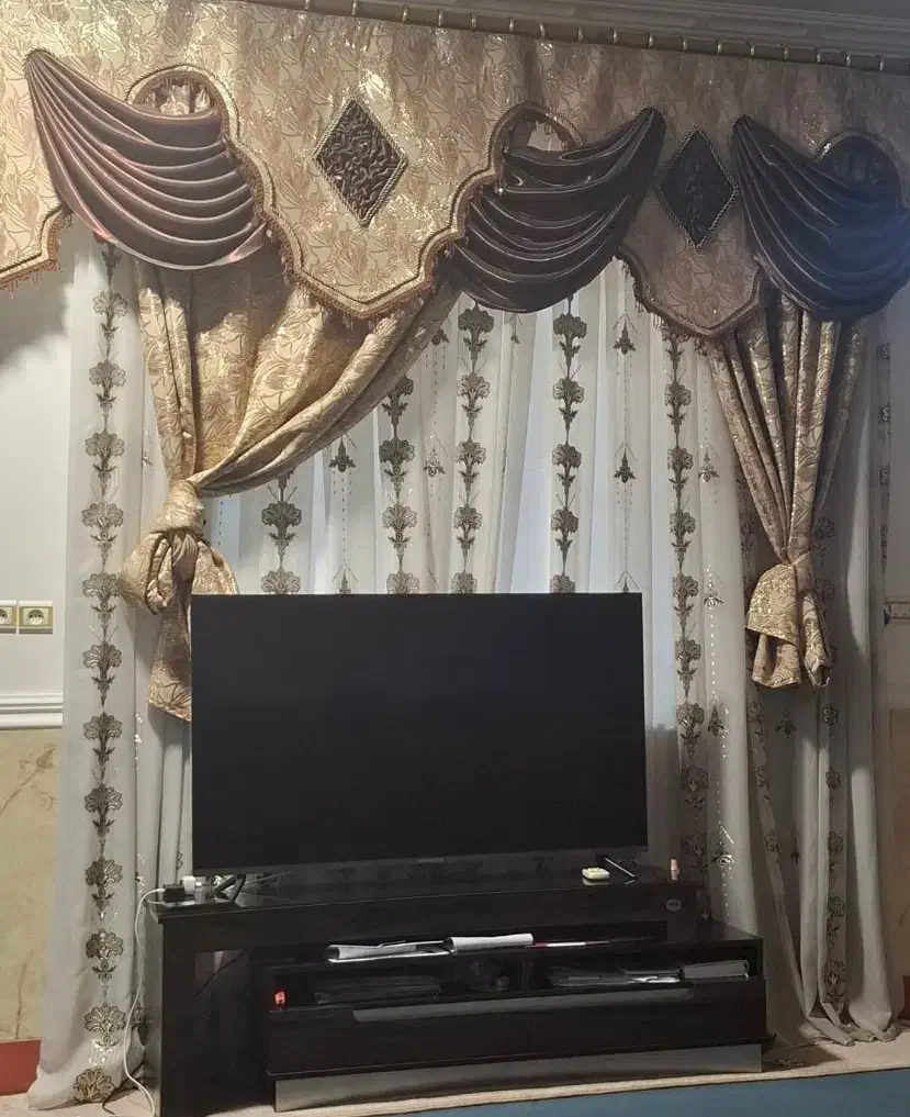 فروش پرده پذیرایی|پرده، رانر، رومیزی|بهبهان, |دیوار