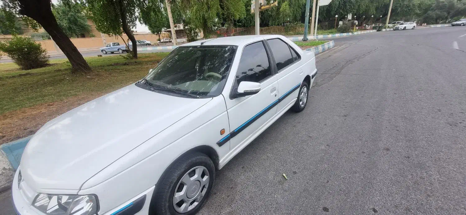 پژو پارس سفید مدل 92 بدون رنگ|خودرو سواری و وانت|دزفول, |دیوار