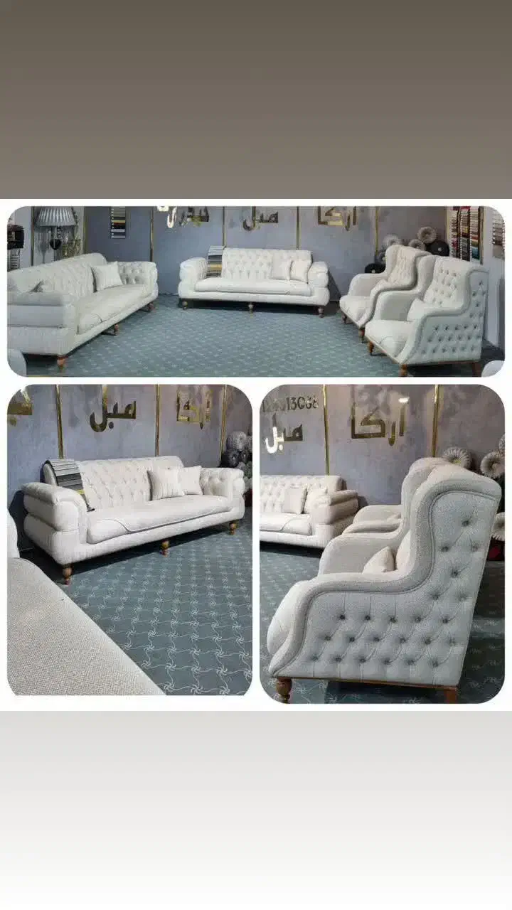 مبل کلاسیک و راحتی&+دل آوران/|مبلمان خانگی و میز عسلی|زارچ, |دیوار