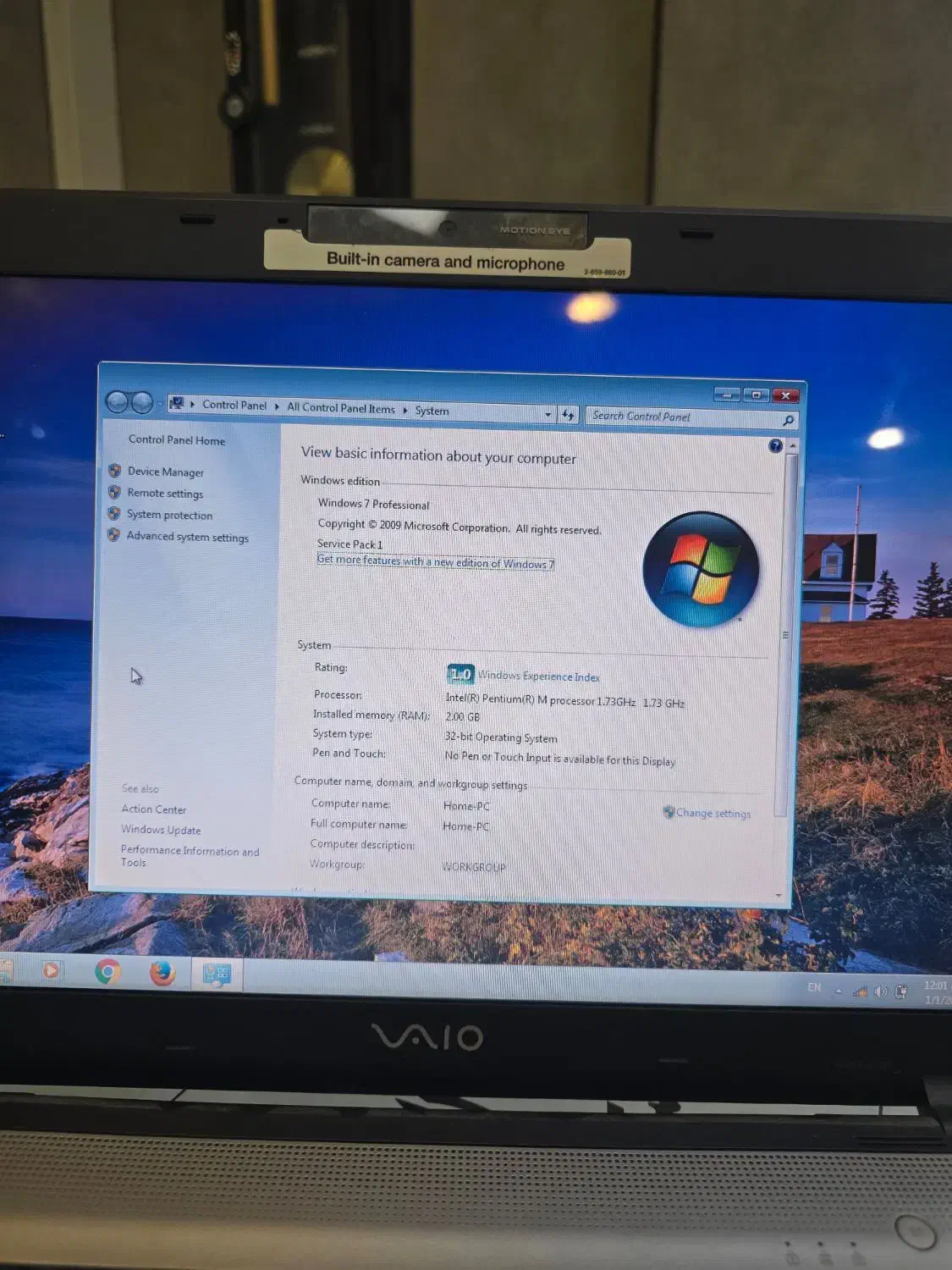 لپتاپ sony vaio|رایانه همراه|تهران, گلستان (شهرک راه آهن)|دیوار