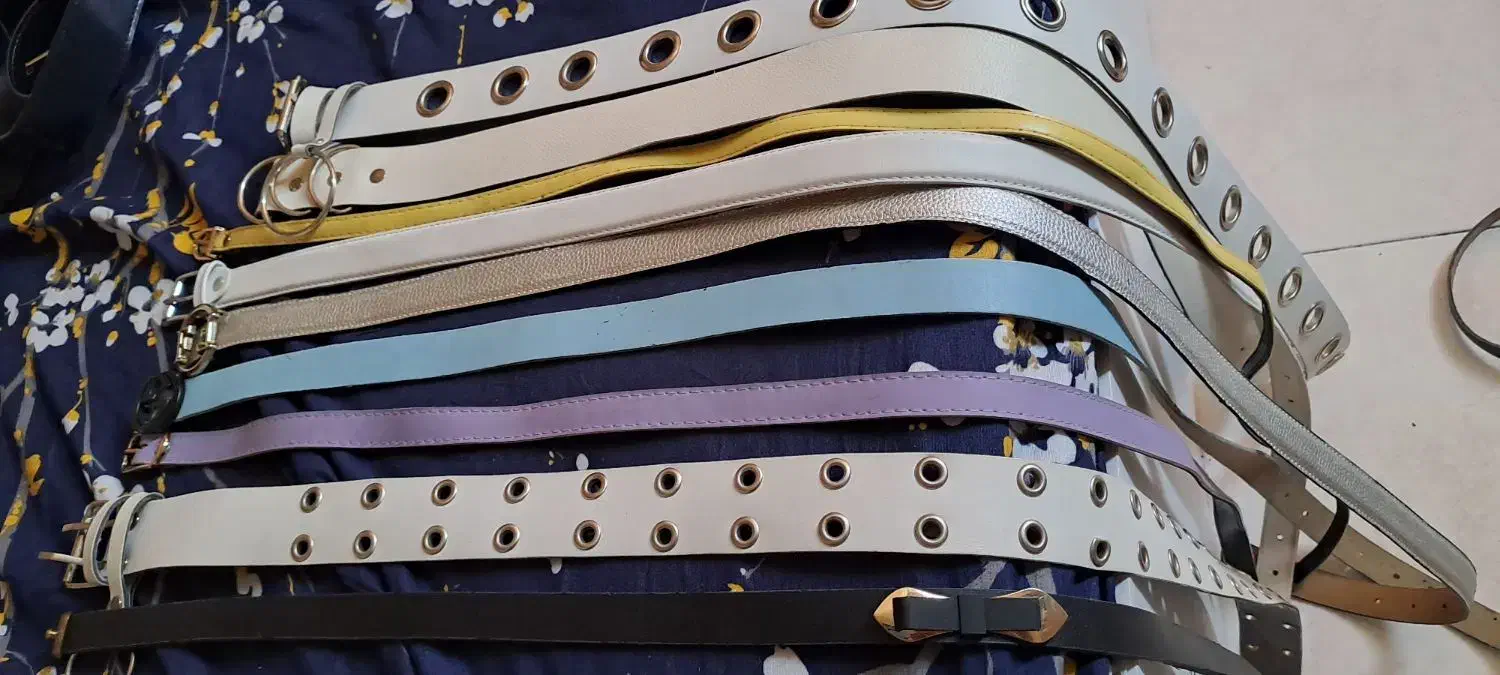 تعدادی کمربنددخترانه|کیف، کفش، کمربند|کرج, کوی مدرس|دیوار