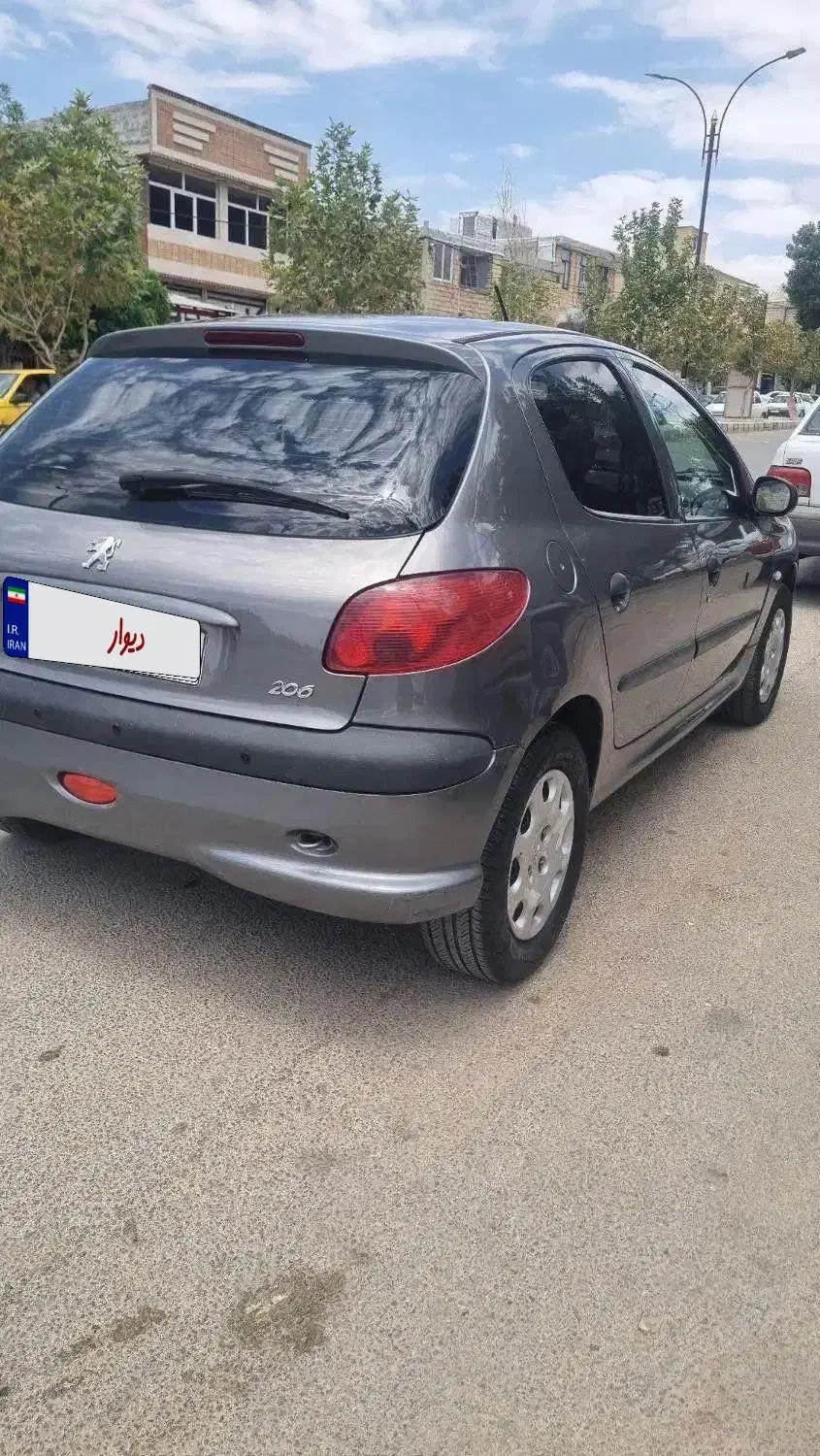 پژو ۲۰۶ تیپ ۵|خودرو سواری و وانت|سمیرم, |دیوار