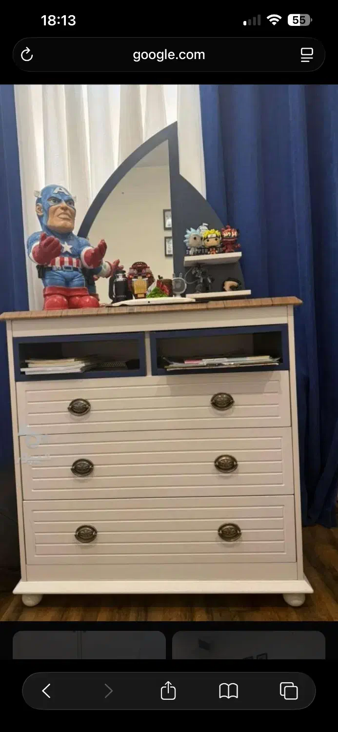 سرویس خواب نوجوان آدمیرال شرکت ژیک|تخت و سرویس خواب|همدان, |دیوار