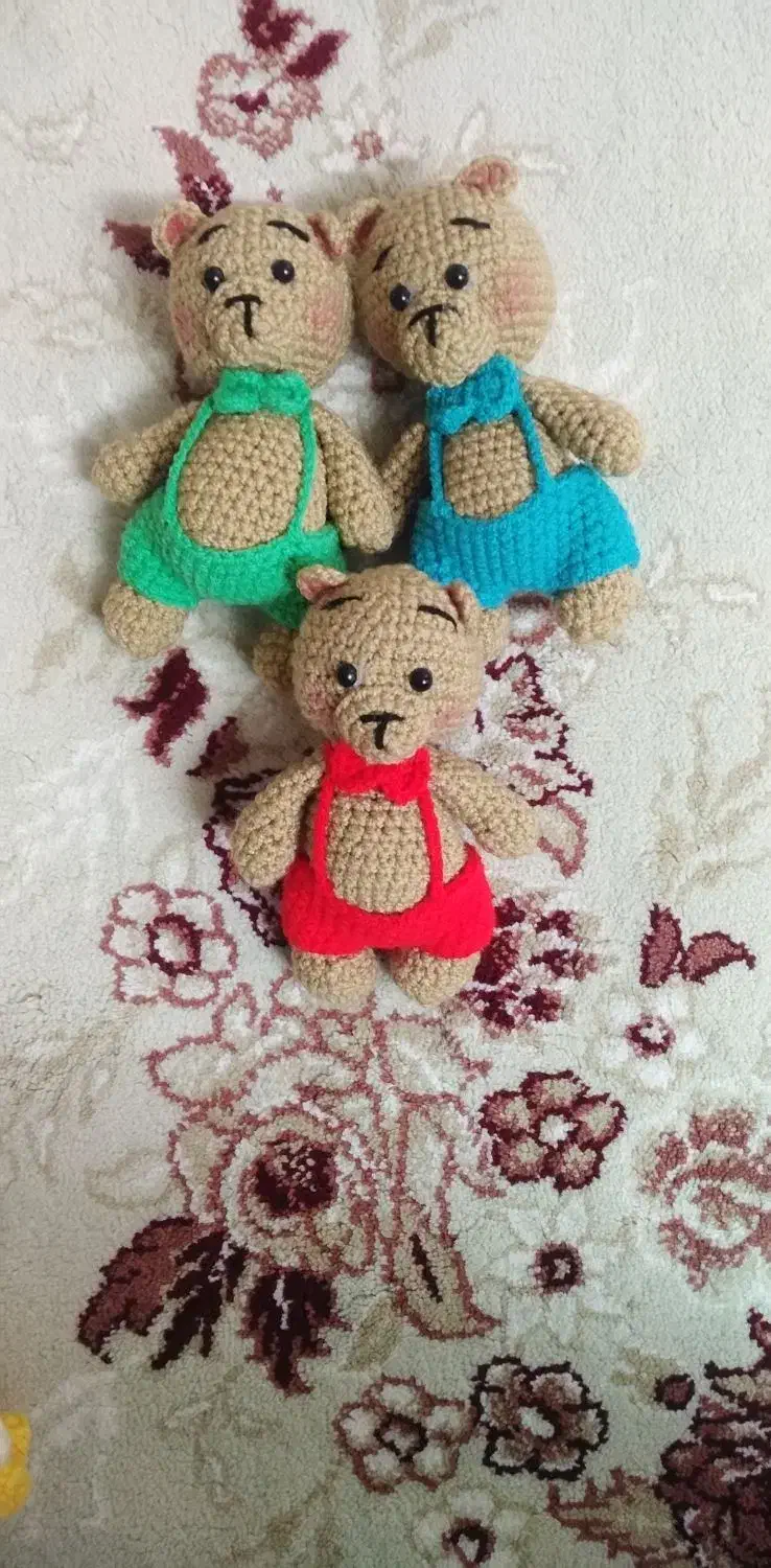 عروسک بافتنی|اسباب‌بازی بچه|یزد, |دیوار