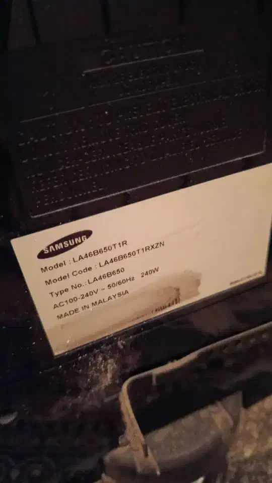 LED سامسونگ ۴۶ اینچ|تلویزیون و پروژکتور|شیراز, دانشگاه شیراز|دیوار