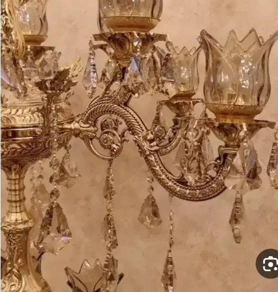 آباژور ایستاده برنز اصل|چراغ خواب و آباژور|بیرجند, |دیوار