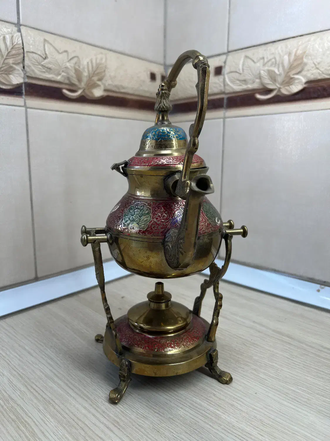 قوری برنجی قدیمی|کلکسیون اشیاء عتیقه|تهران, شهمیرزادی|دیوار