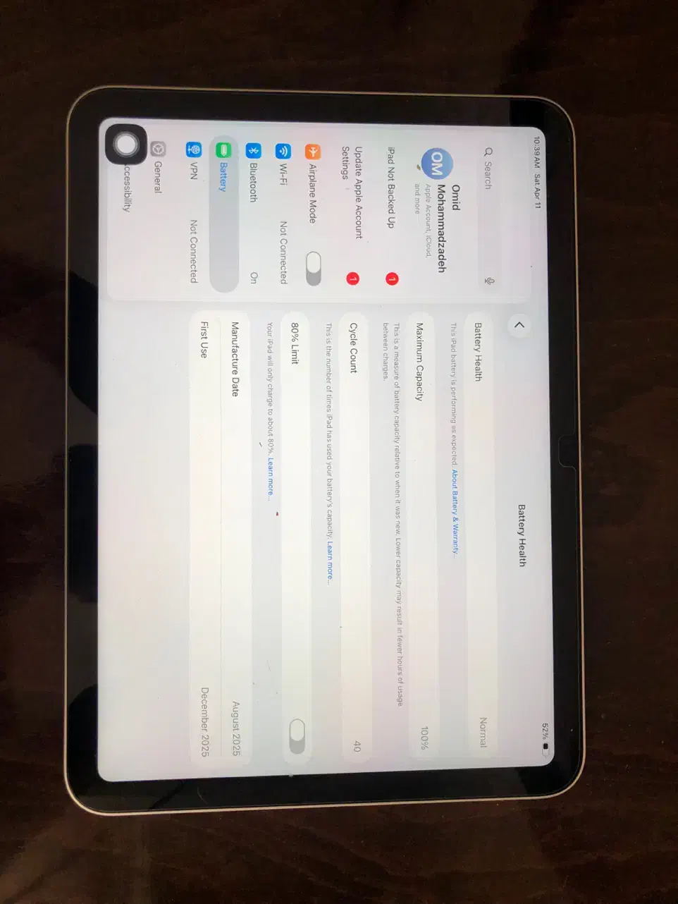 ipad a16|تبلت|تبریز, |دیوار