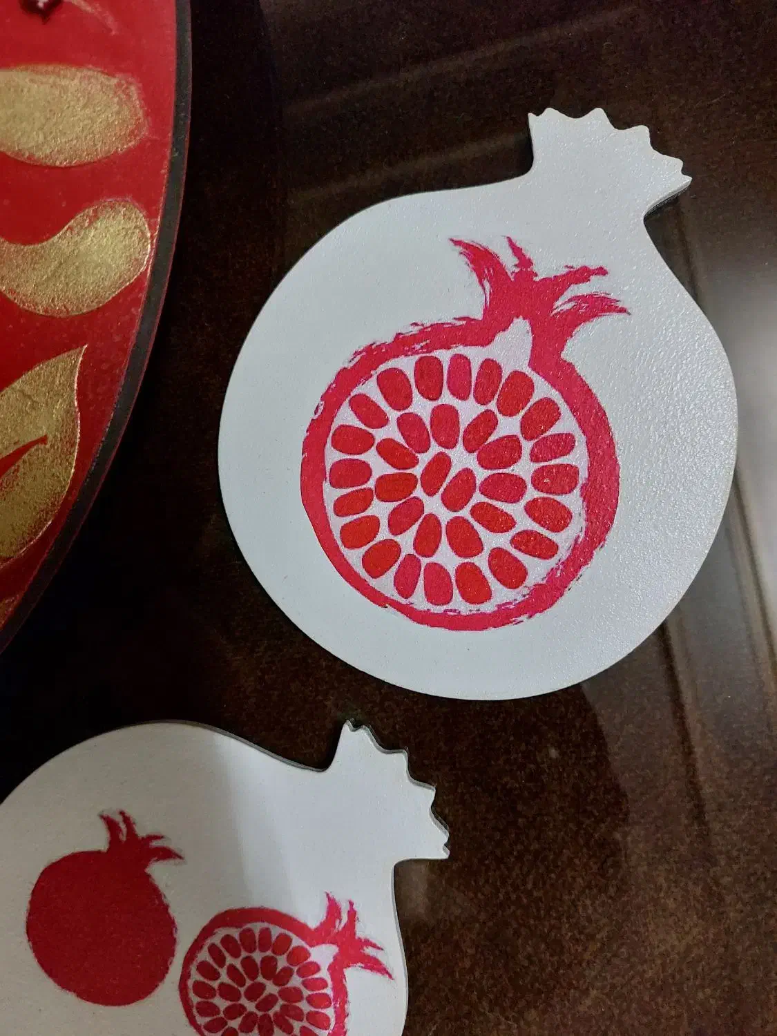 سینی انار|ظروف سرو و پذیرایی|بروجرد, |دیوار