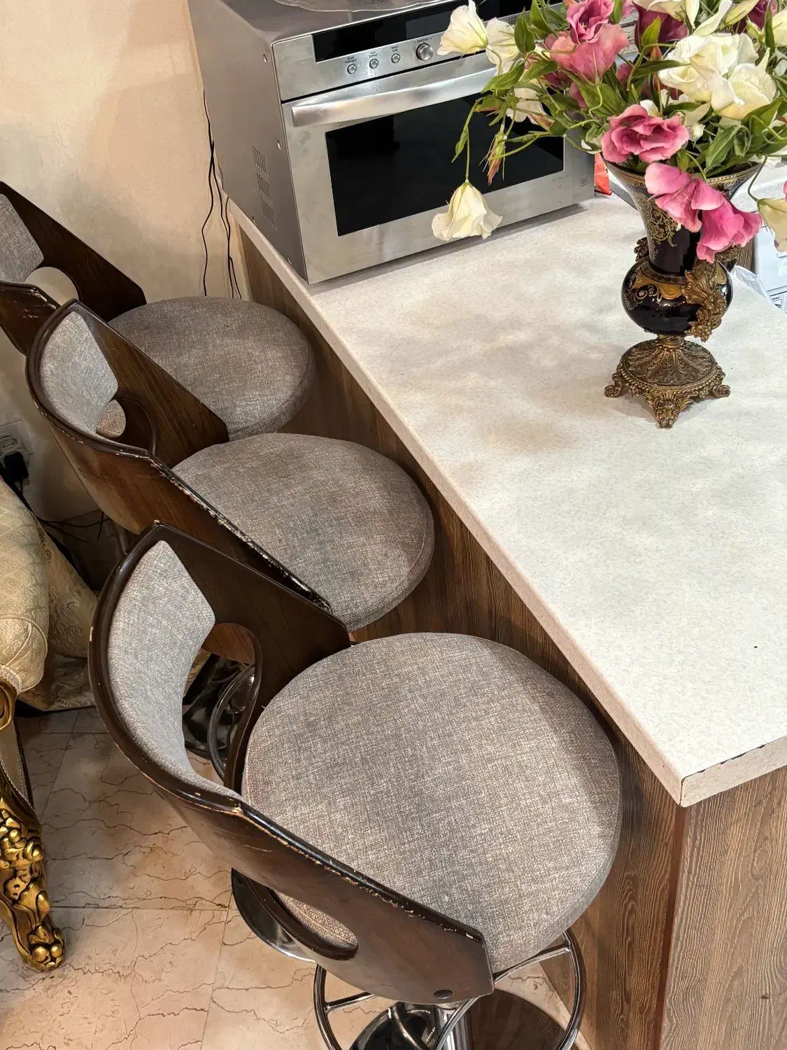 صندلی جلو اپن لوکس چوبی (گردون و تنظیم ارتفاع)|صندلی و نیمکت|تهران, سازمان آب|دیوار