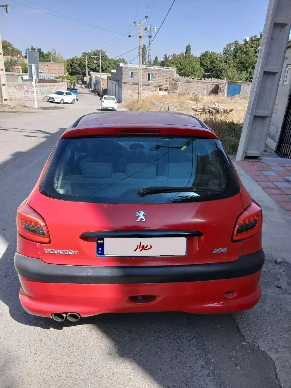 پژو ۲۰۶ مدل ۹۰ تیپ ۳|خودرو سواری و وانت|اردبیل, |دیوار