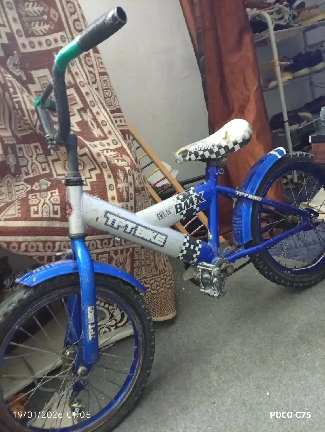 دوچرخه سایز ۱۶ تمیز|دوچرخه، اسکیت، اسکوتر|پاکدشت, پاکدشت (مامازند)|دیوار