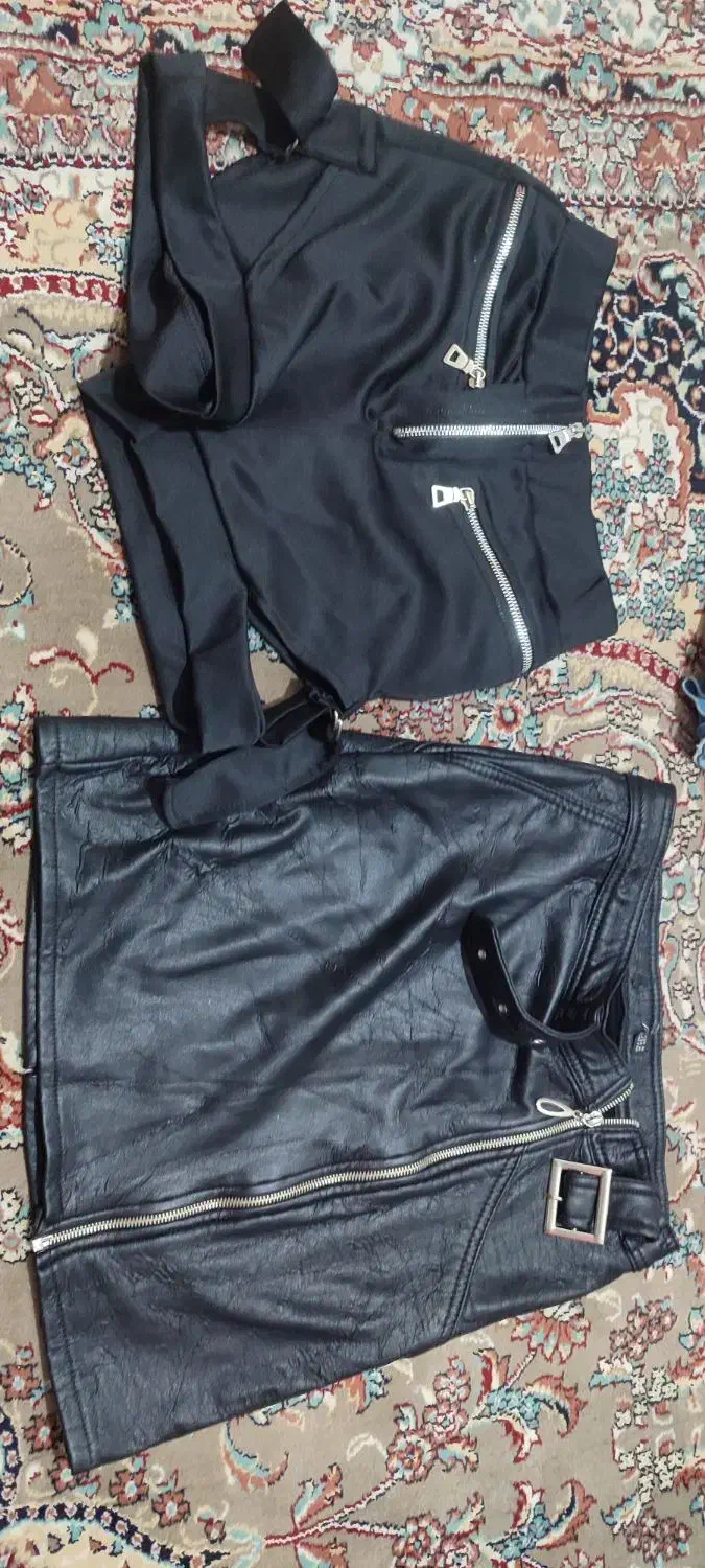 دامن چرم کوتاه ، بادی|لباس|نسیمشهر, |دیوار