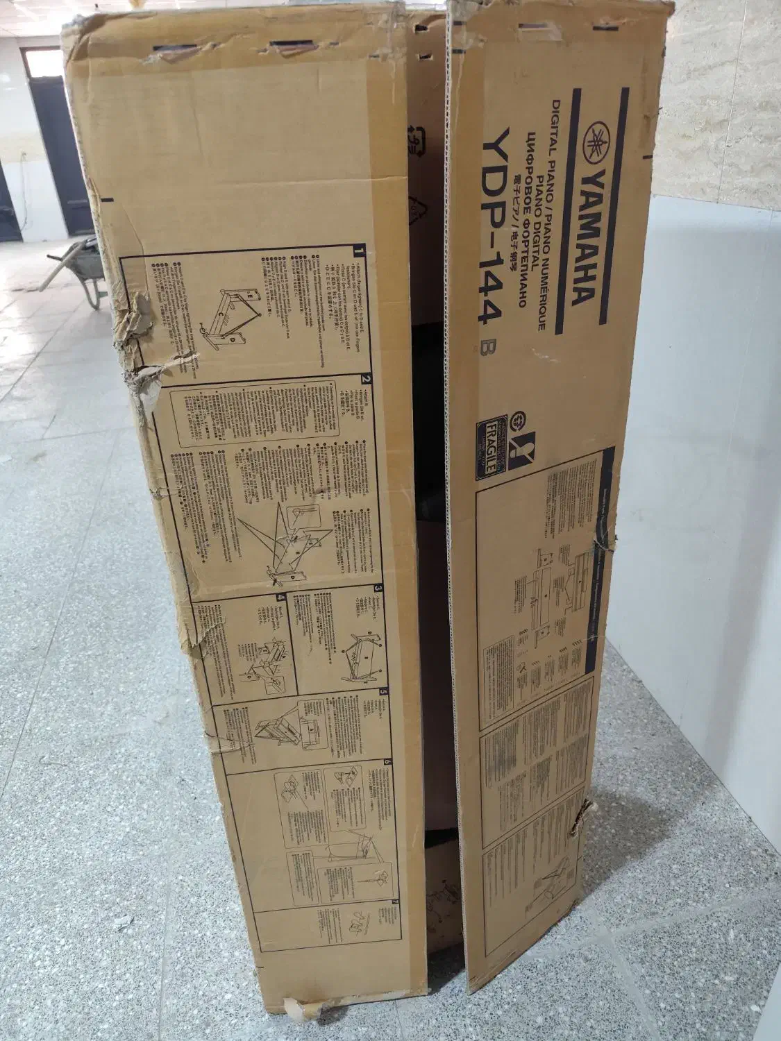 کارتن پیانو یاماها 144|پیانو، کیبورد، آکاردئون|ارومیه, |دیوار