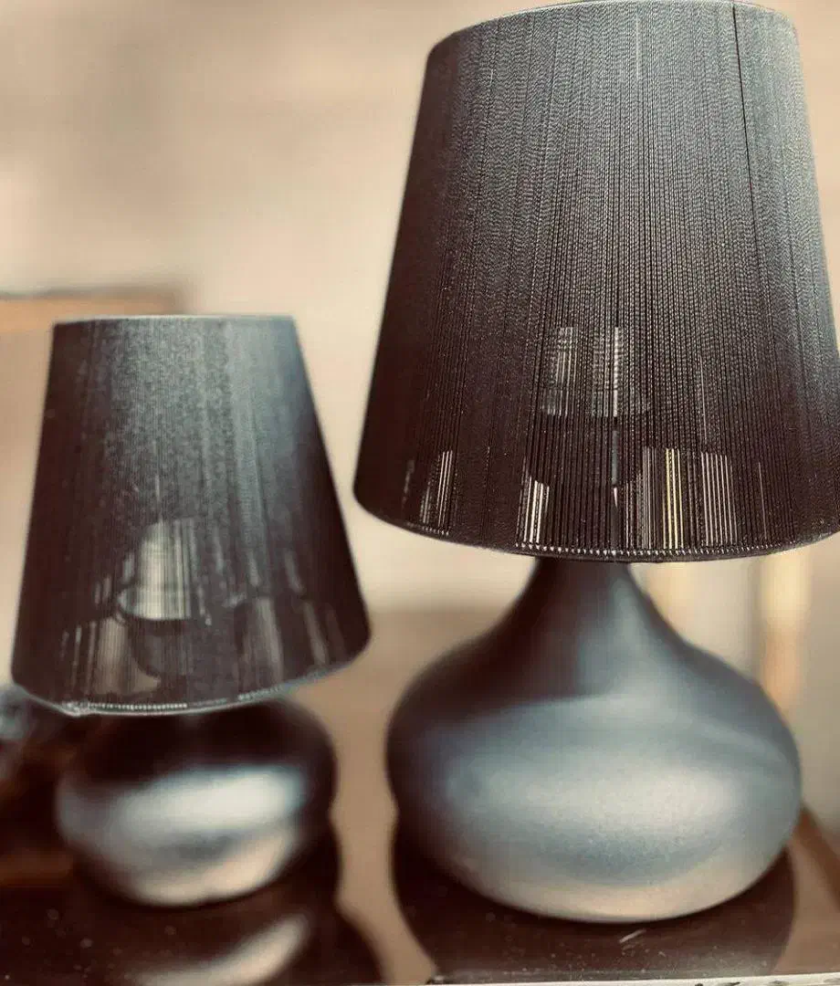 پخش کننده اباژور رومیزی مدل مدرن کلاهک نخی|چراغ خواب و آباژور|قرچک, مهدیه|دیوار