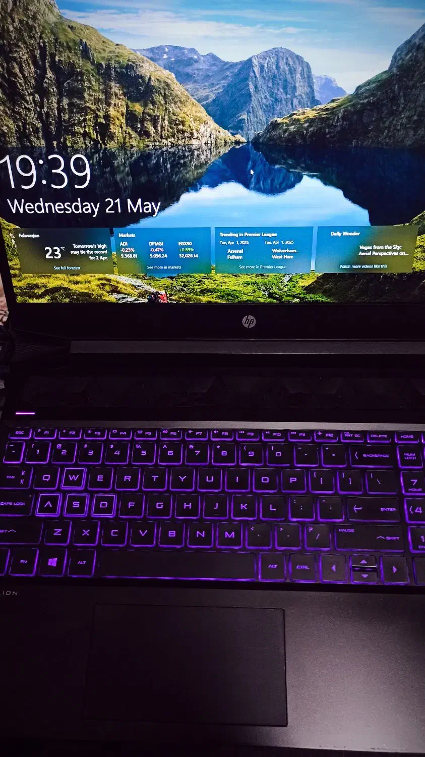 لپ‌تاپ اچ پی HP pavilion gaming|رایانه همراه|اسلام‌شهر, شهرک مفیدی|دیوار