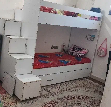 تحت دوطبقه|تخت و سرویس خواب|بیرجند, |دیوار