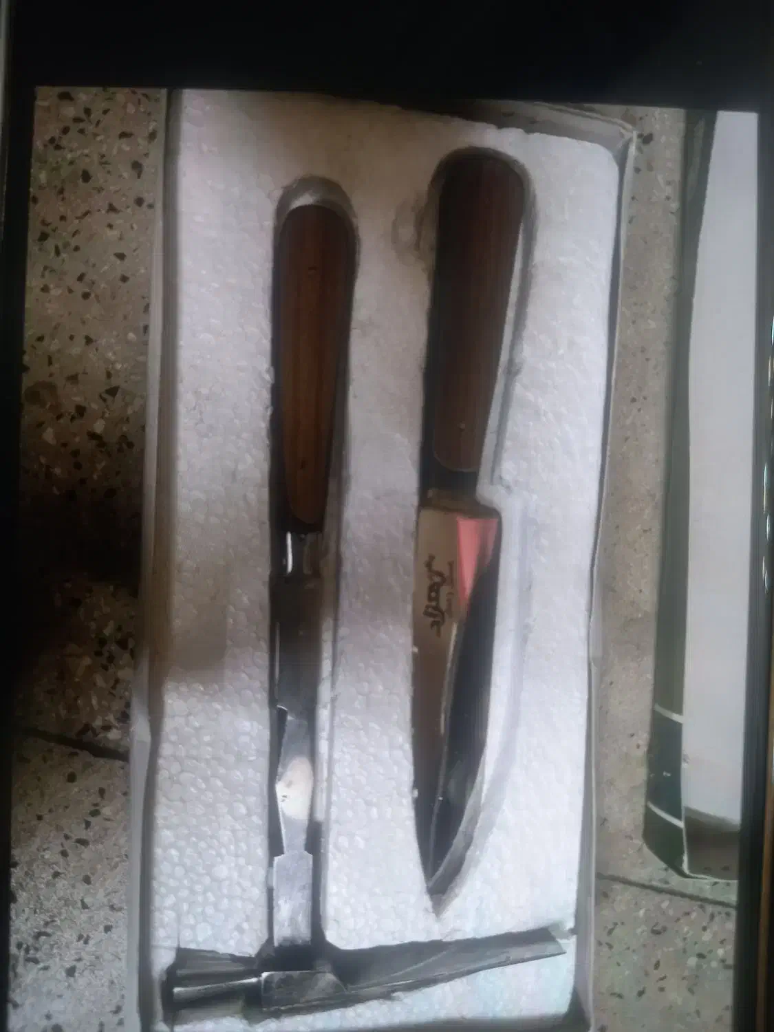 چاقو و قندشکن بزرگ|کلکسیون اشیاء عتیقه|تهران, شهرک مخابرات|دیوار