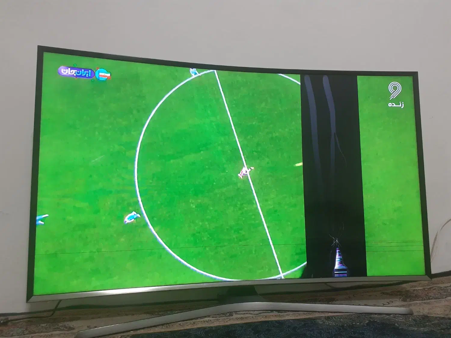 ال ای دی منحنی سامسونگ اسمارت 49 اینچ|تلویزیون و پروژکتور|تبریز, |دیوار