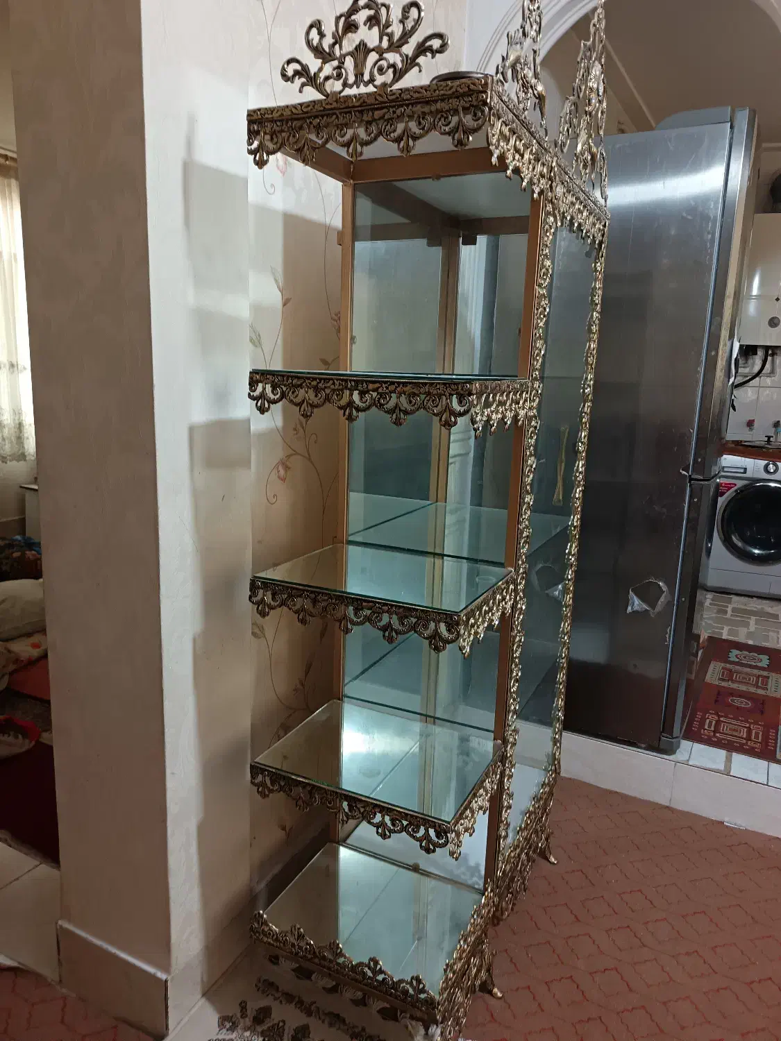 بوفه برنز اصل|بوفه، ویترین، کنسول|میانه, |دیوار