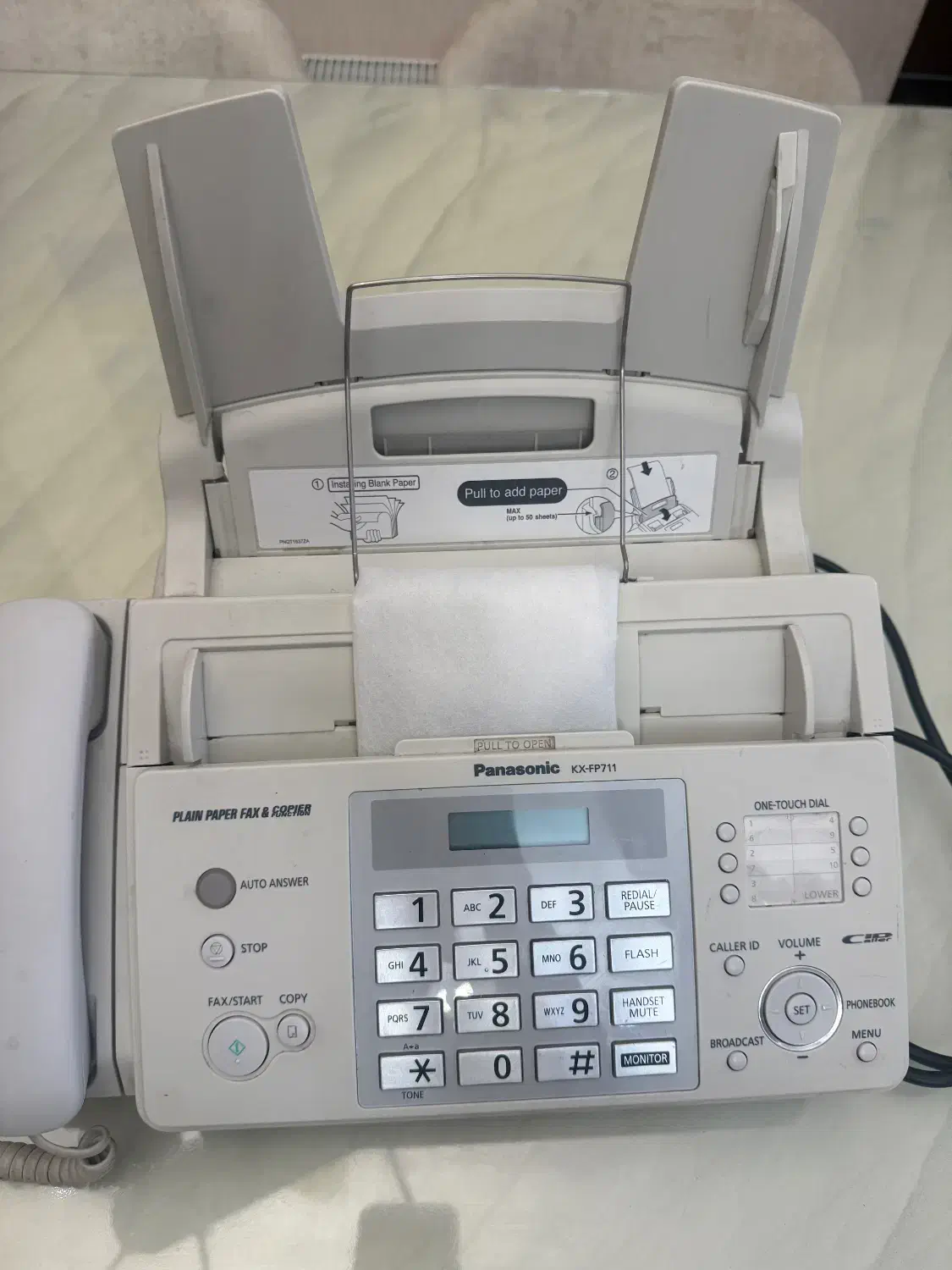 دستگاه  فکس پاناسونیک kx.FP711|پرینتر، اسکنر، کپی، فکس|زنجان, |دیوار