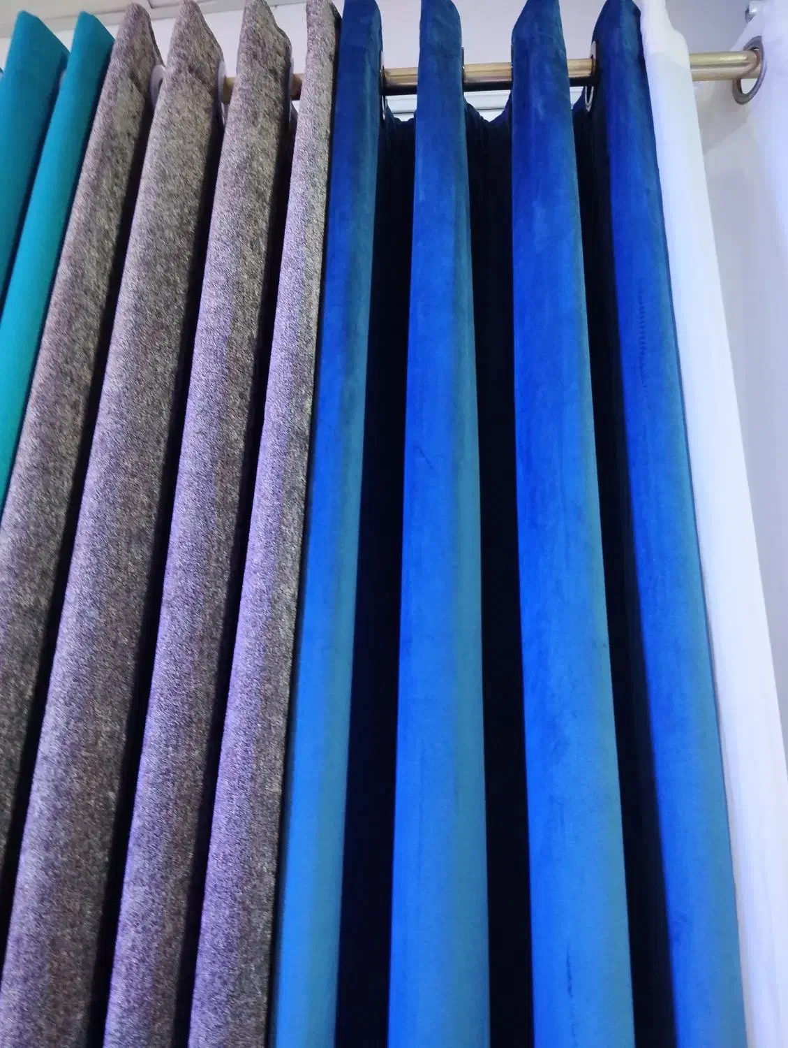 حراج انواع پرده خواب و پذیرایی|پرده، رانر، رومیزی|فولادشهر, مسکن مهر فولادشهر|دیوار