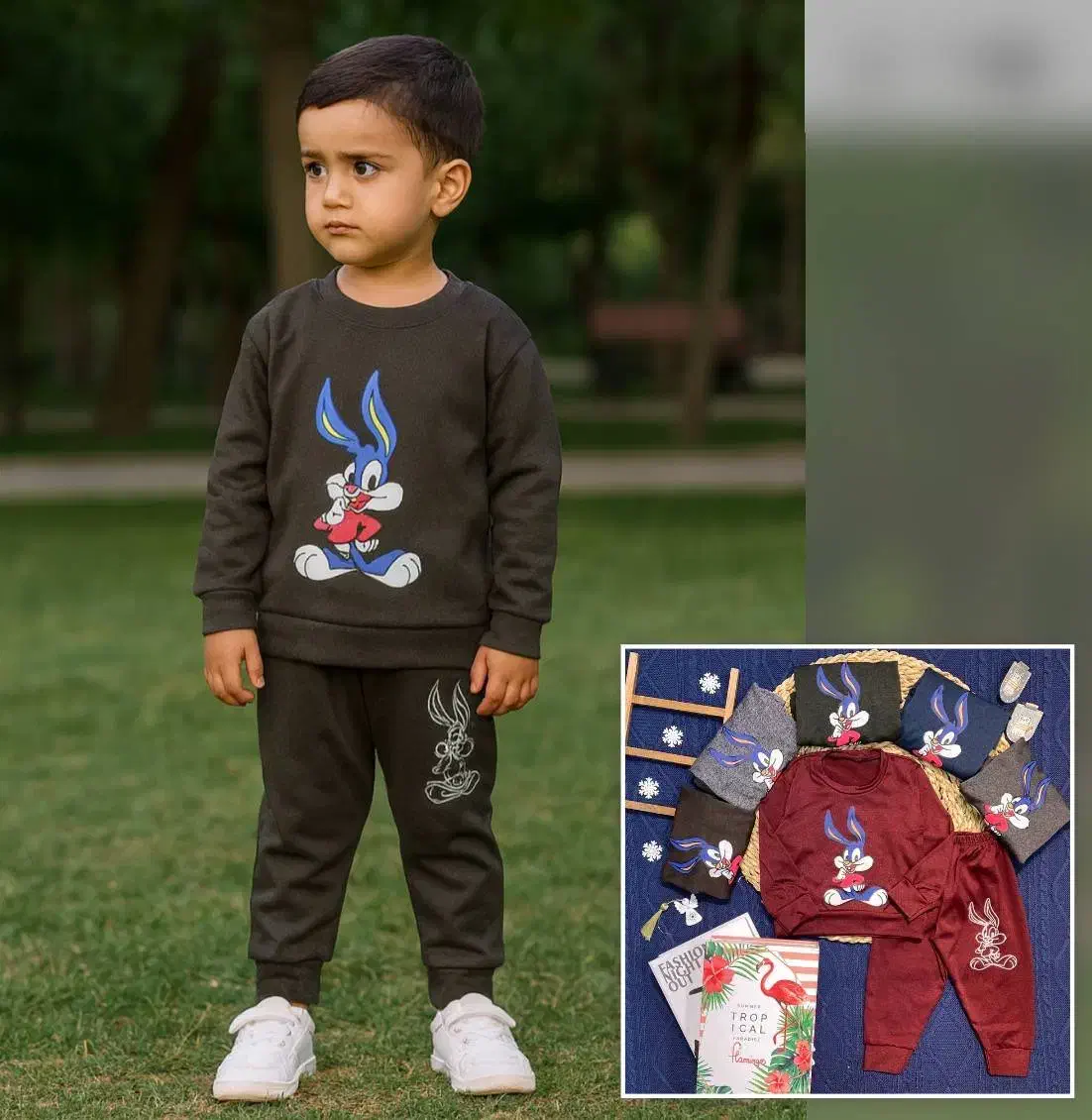 بلوز شلوار اسلش TINYTOON- عمده تیراژ|کفش و لباس بچه|ساری, |دیوار